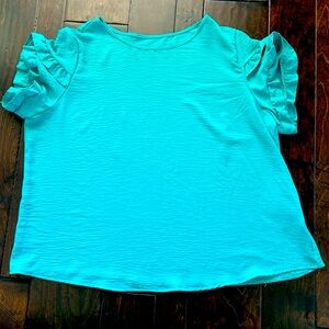 Shein ruffle sleeve shirt size XXL, never worn